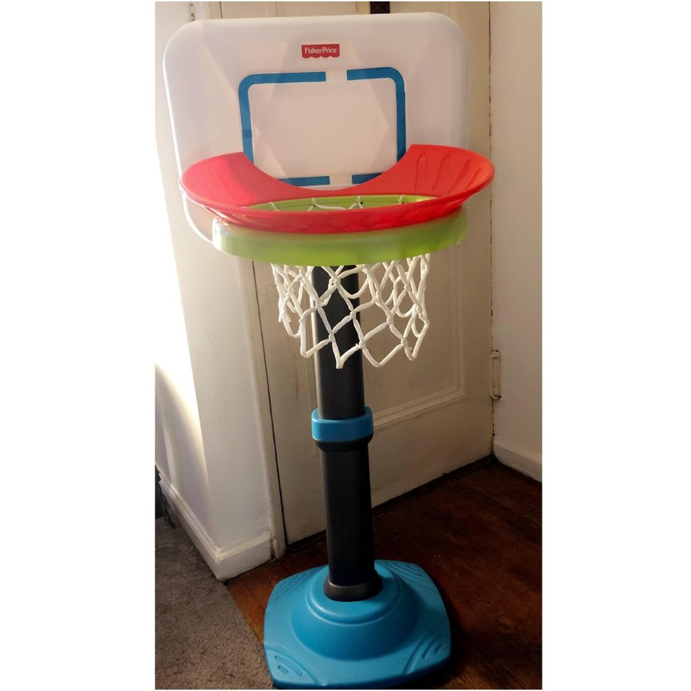 fisher price (grow-to-pro) basketball hoop